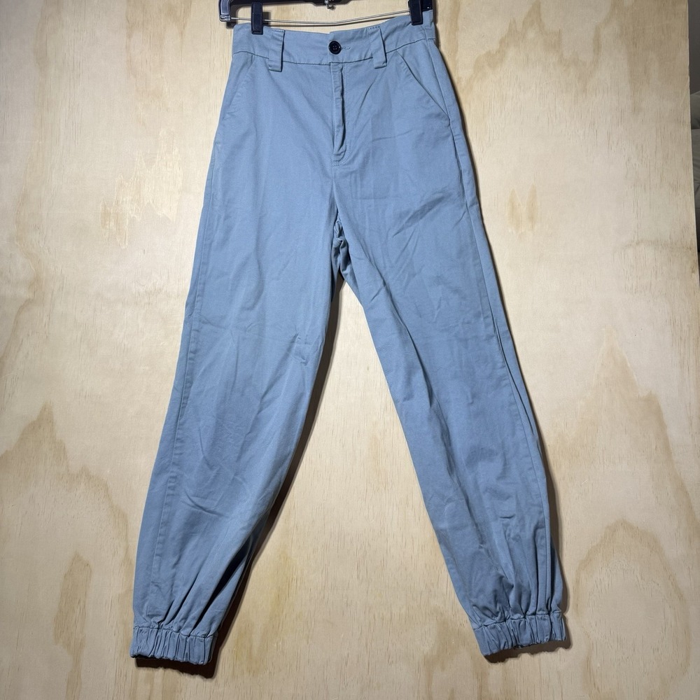 BDG Urban Outfitters Jogger Pants Womens Medium Blue High Rise Tapered Ankle